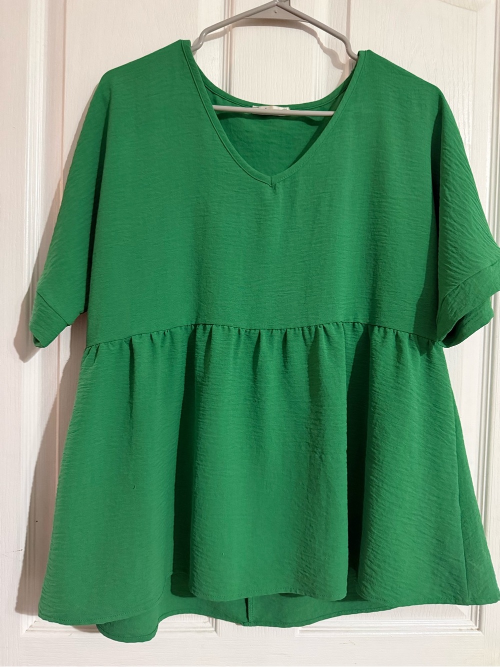 Jodifl V-Neck Babydoll Top - Women